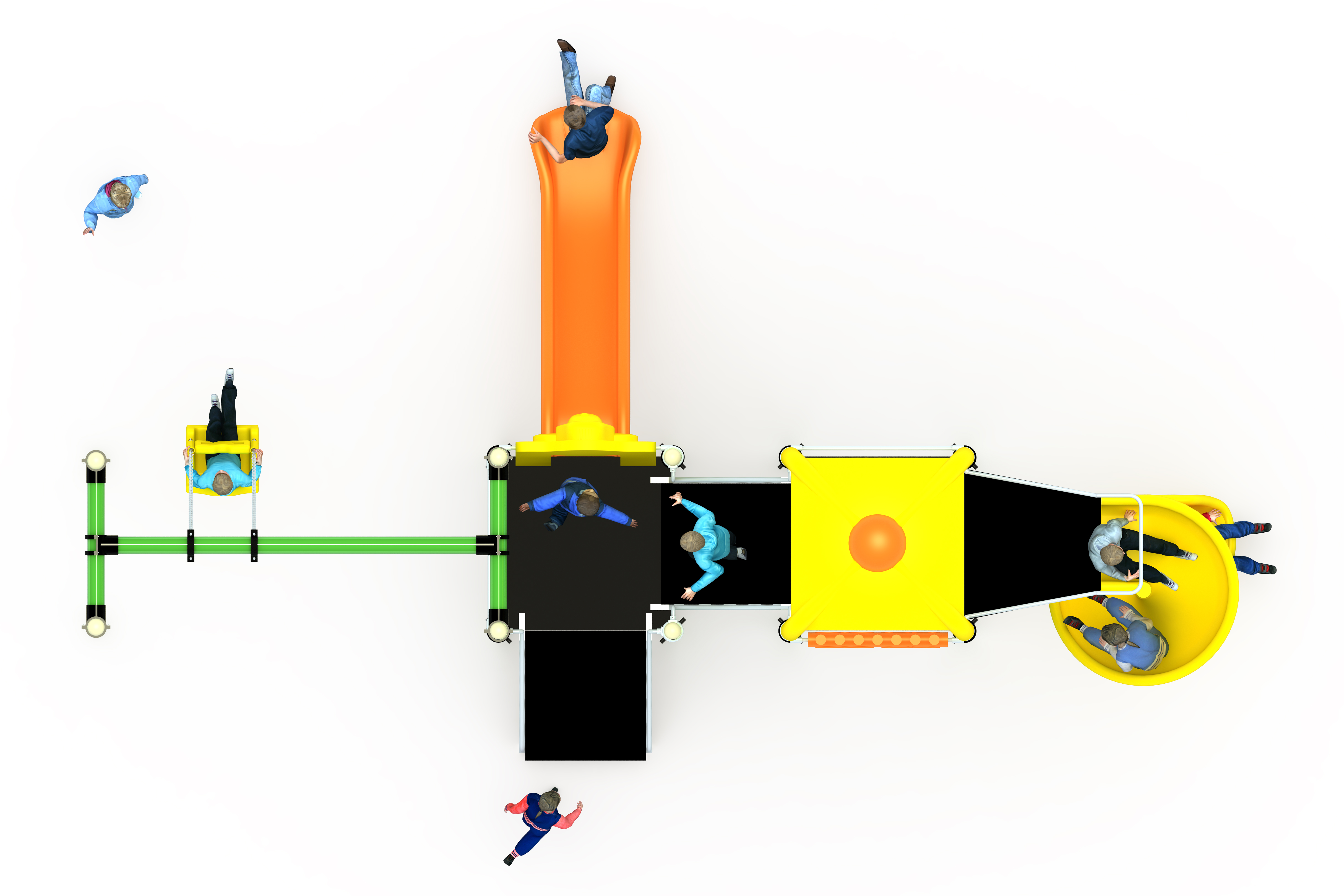 Klasik Seri Oyun Grubu B-PRK-01 PRK-03 | Metal Oyun Grupları | Erse Kent Mobilyaları